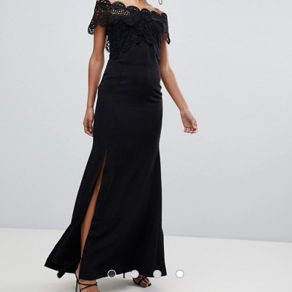perfect black dress for wedding